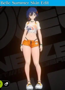 Belle Summer Skin Edit Mod