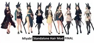 Miyabi Hair Mod