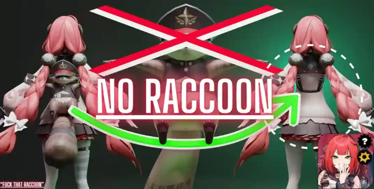 Yuzuha NO RACCOON ZZZ mod